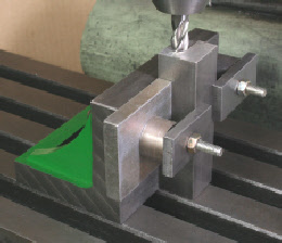 Clamps for the milling machine table
