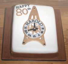 John Parslows skeleton clock, Iced cake,