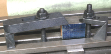 Workpiece Clamps, too large for task