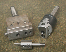 Boring heads, two shop made