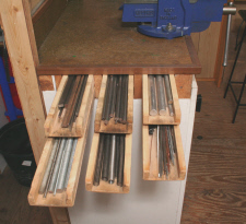 Metalworkers Workshop, Storage